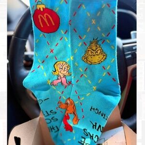 McDonald’s Grinch Socks